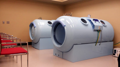 Hyperbaric oxygen treatment