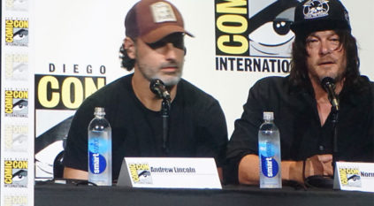 The Walking Dead panel at San Diego Comic Con